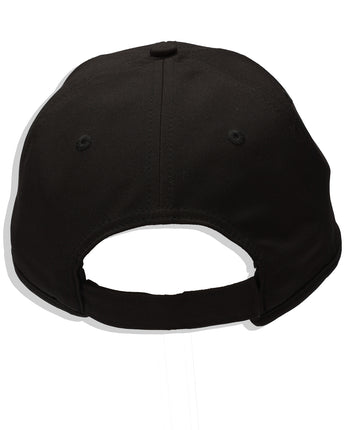 back of black muev hat 