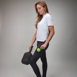 black leggings with side and back pocket for ball