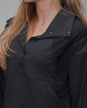 half button down outerwear jacket 