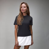 front of white compression skirt 