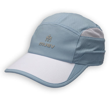 muev blue mesh hat 