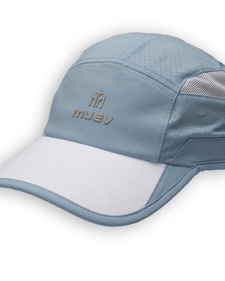 muev blue mesh hat 