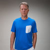 Flex Bonded Pocket Tee | Royal Blue