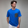 Flex Bonded Pocket Tee | Royal Blue
