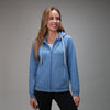 front of blue hoodie full zip 