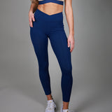 front of blue legging