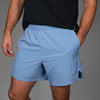 front light blue baseline short 
