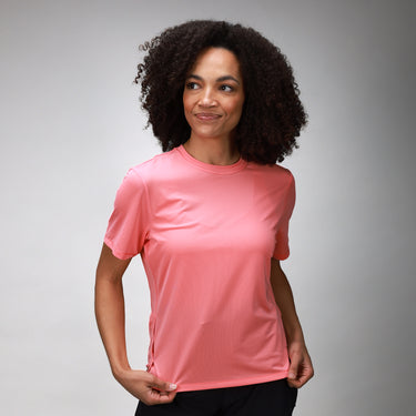 PowerMove Performance Tee | Coral - MUEV