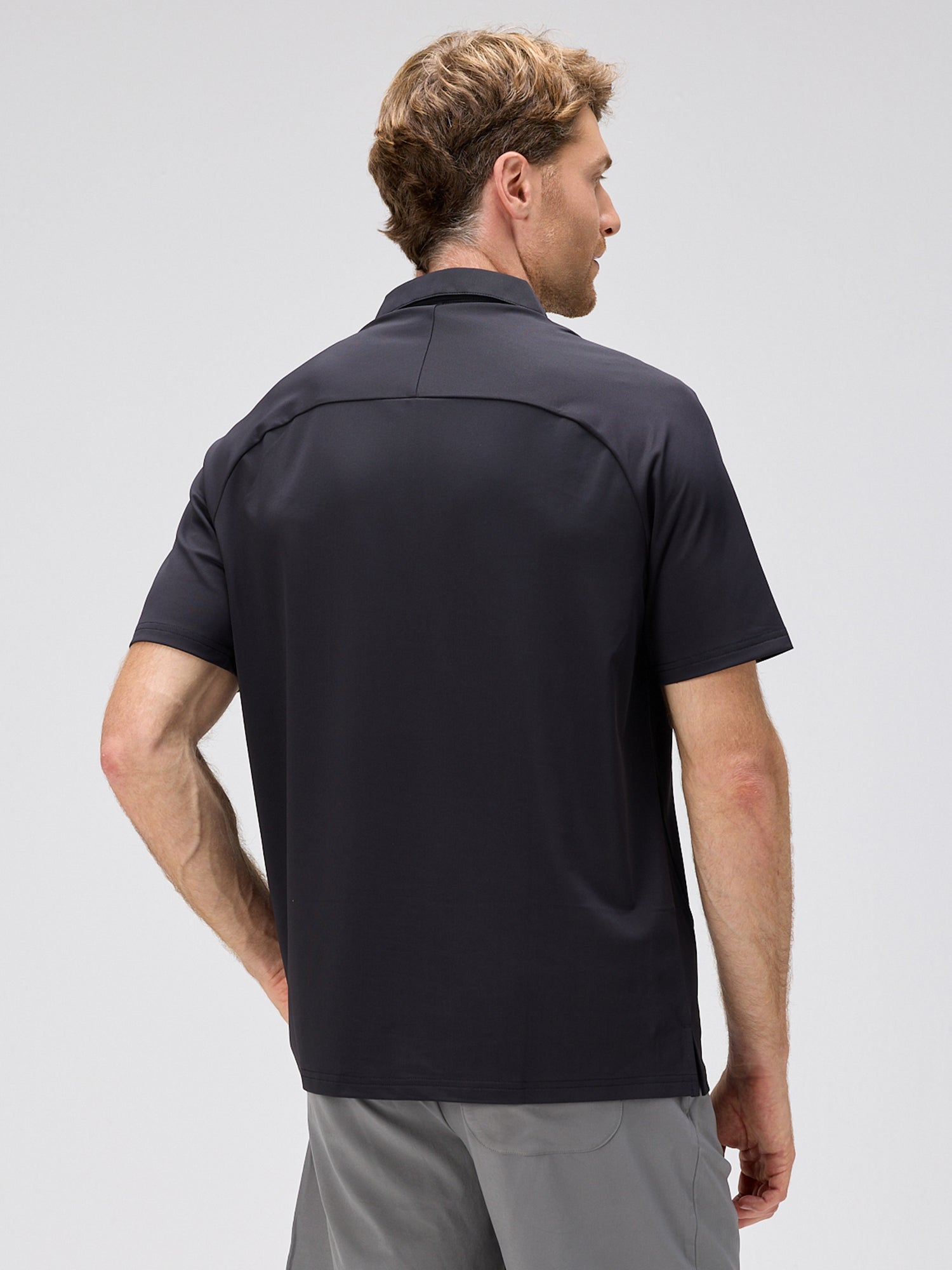 Elevate Zip Polo