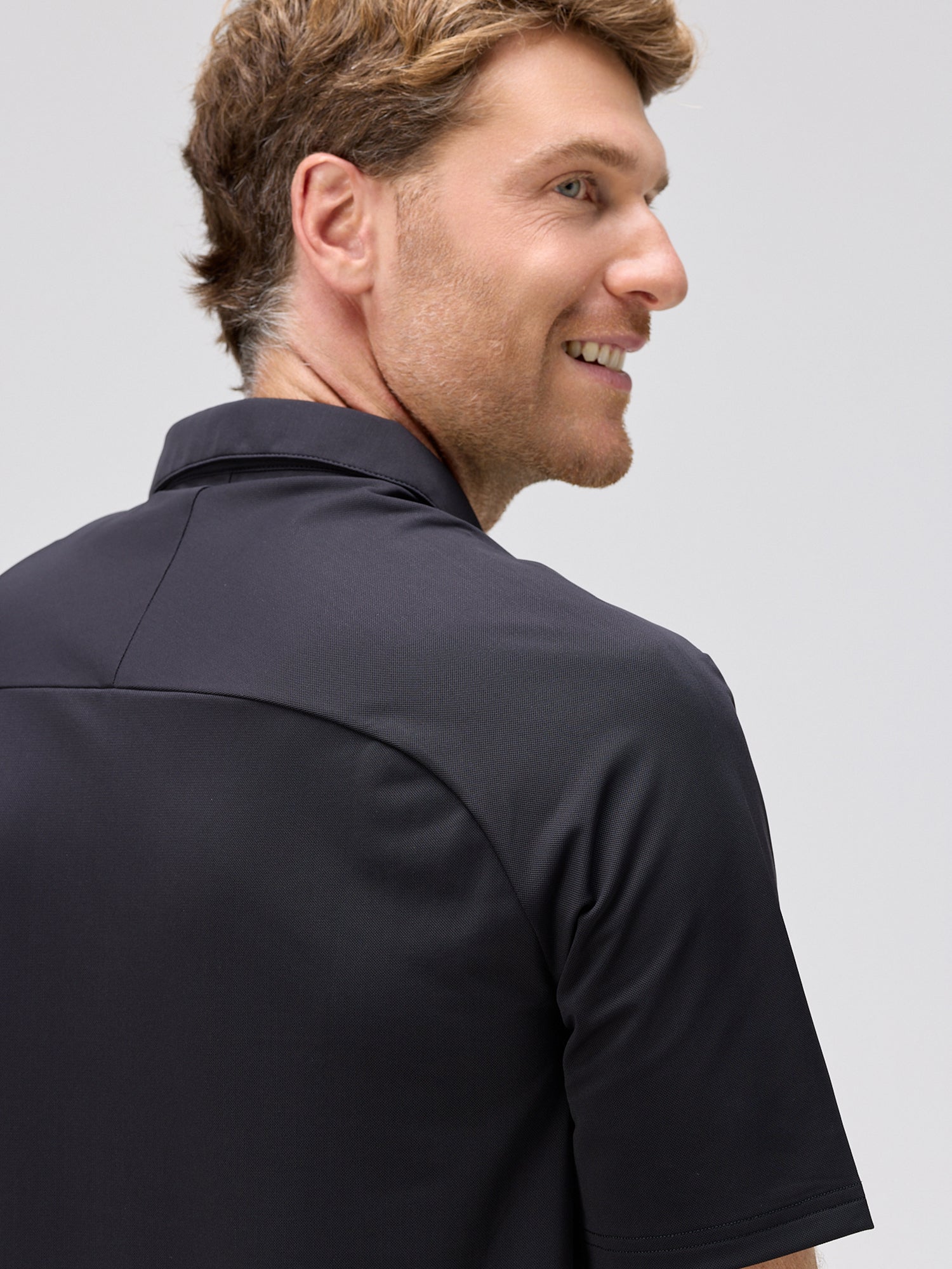 Elevate Zip Polo