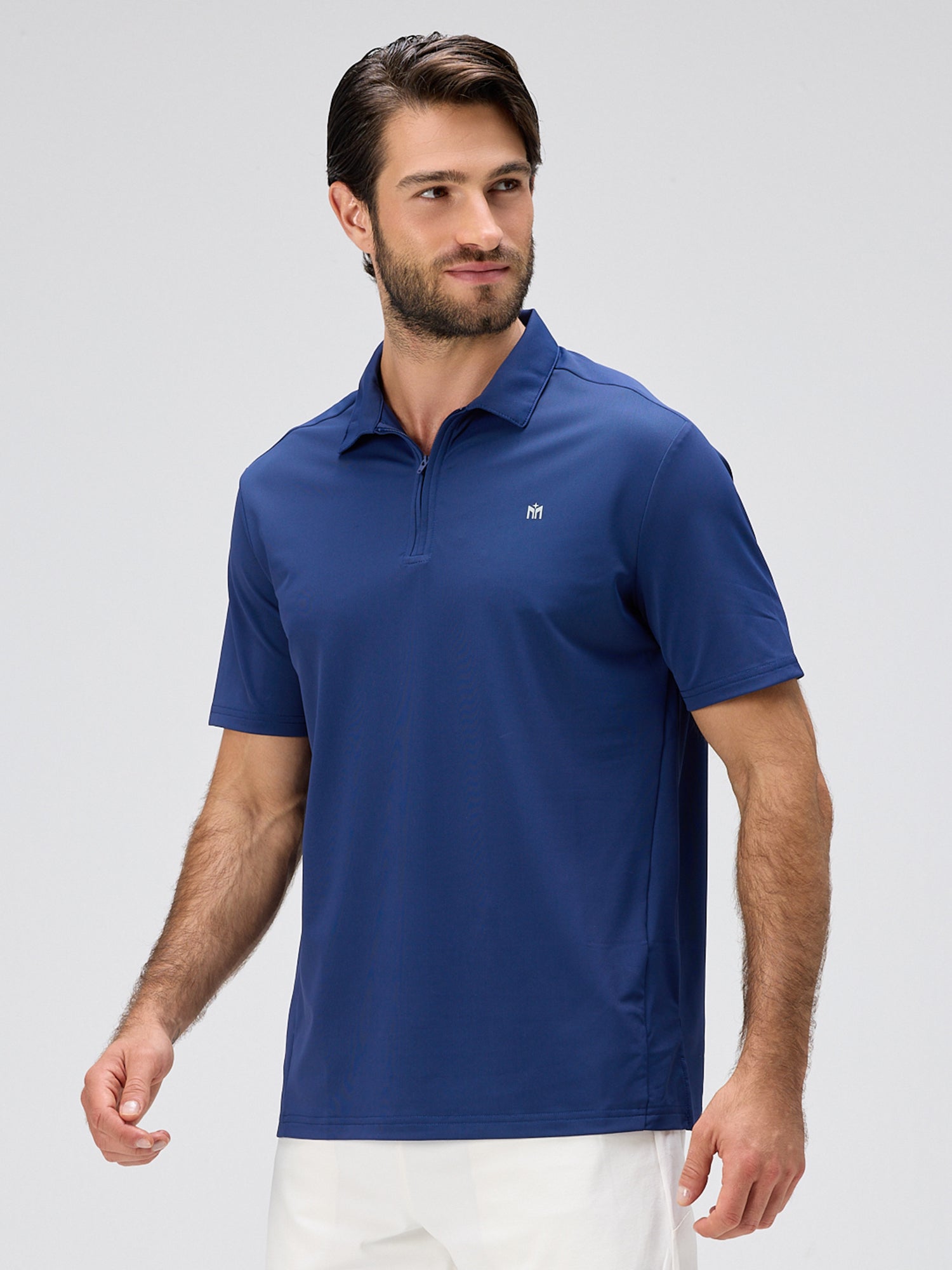 Elevate Zip Polo