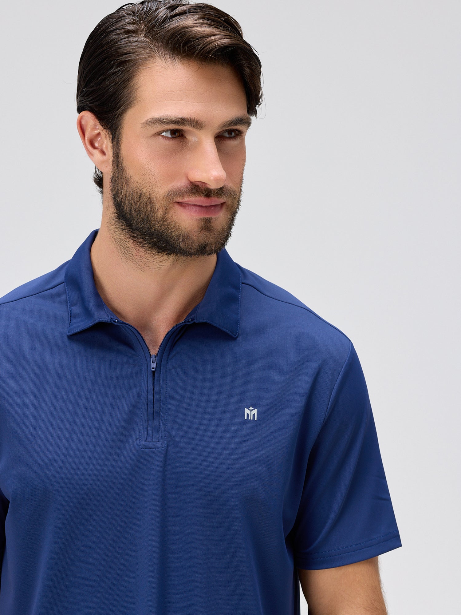 Elevate Zip Polo