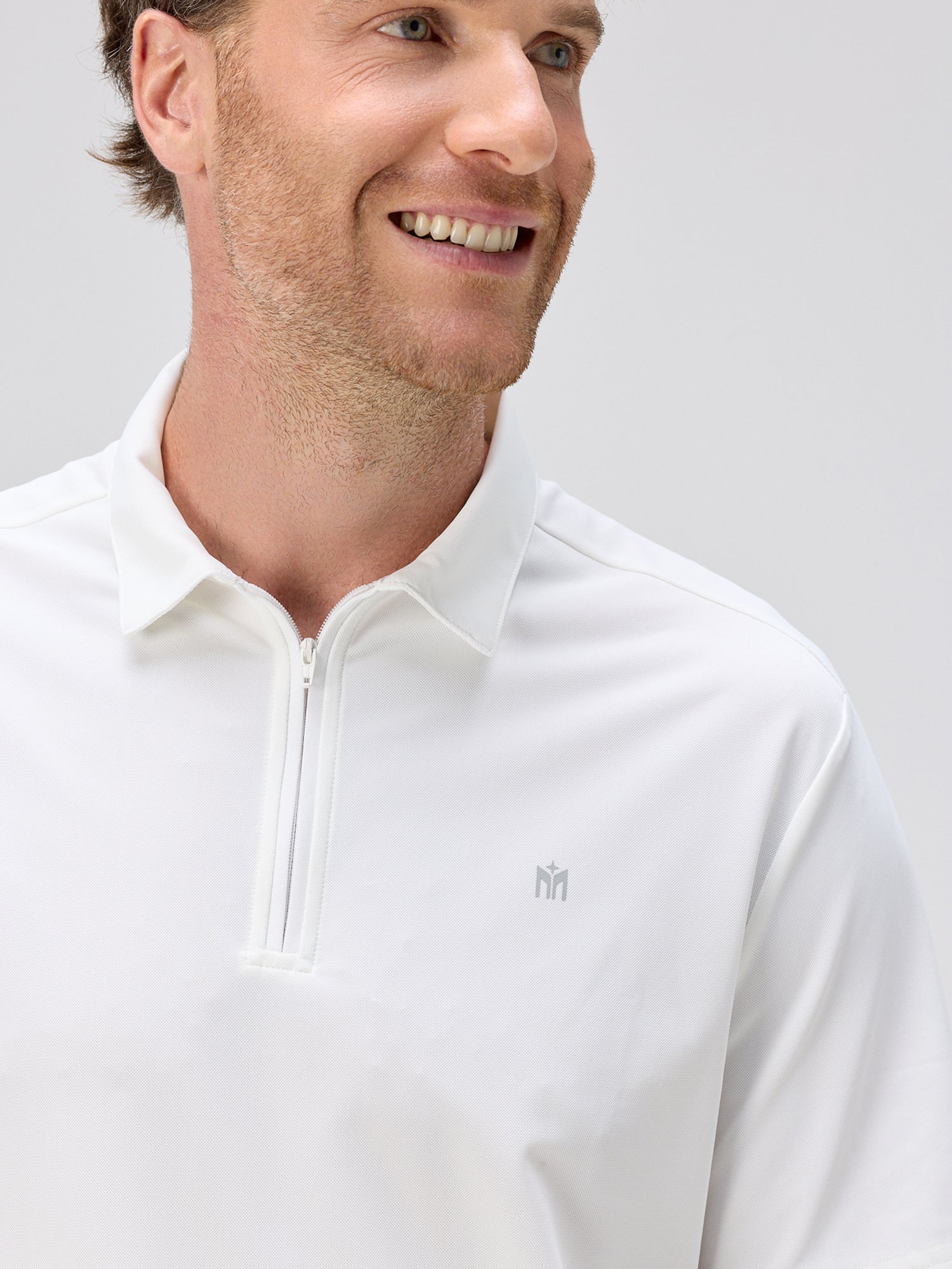 Elevate Zip Polo