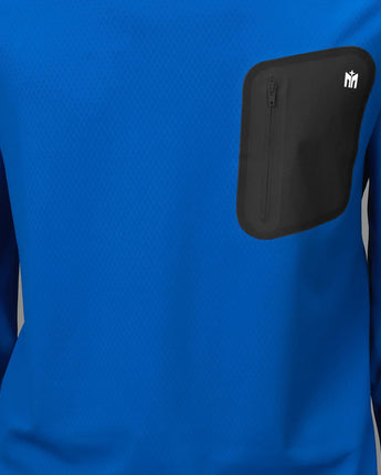 Echelon Long Sleeve Shirt | Royal Blue
