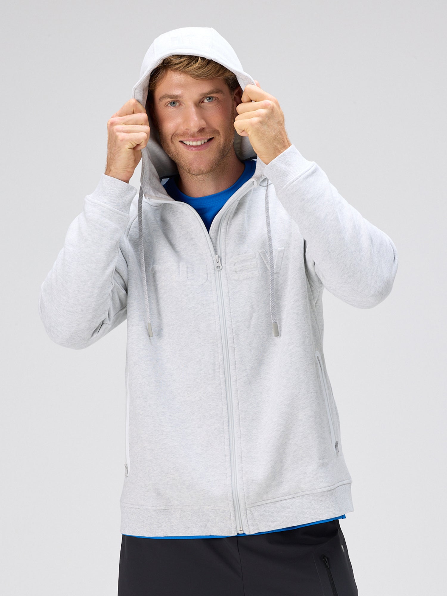 Men's Off Court Full Zip Hoodie - MUEV