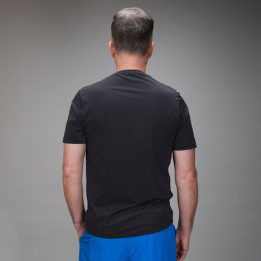 back of black shirt with pocket