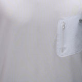 Flex Bonded Pocket Tee | White - MUEV