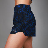 floral blue short