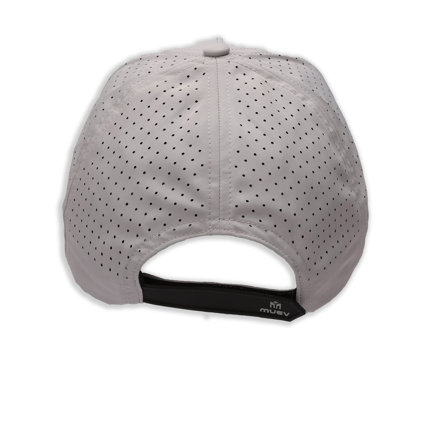 grey snapback hat back