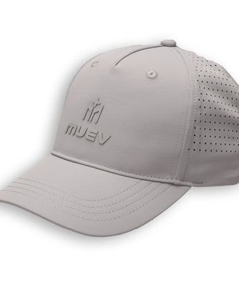 Muev Breathable Logo Hat | Gray