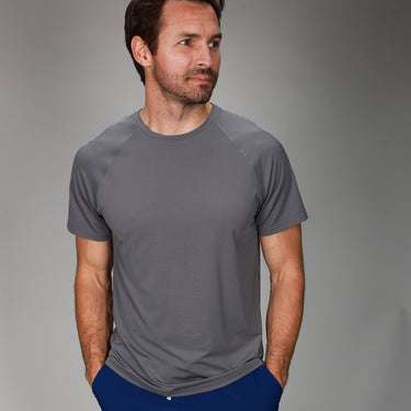 front of grey dink tee