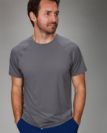 Dink Performance Tee | Pewter Gray