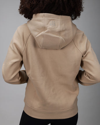 Women's Off Court Full Zip Hoodie | Khaki