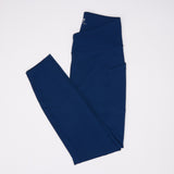laydown of blue legging
