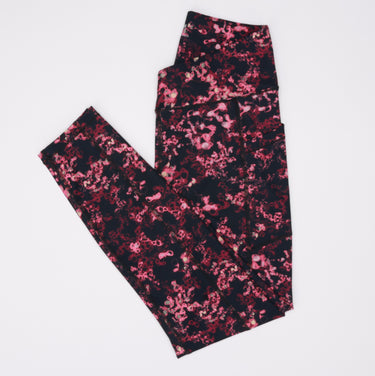 floral legging laydown