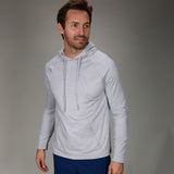 front of grey hoodie 