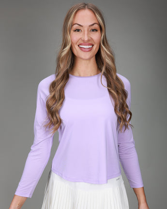 lilac long sleeve