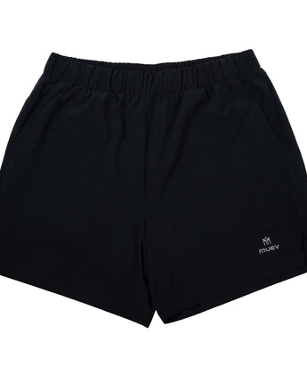 Black Pickleball Base Line Shorts 