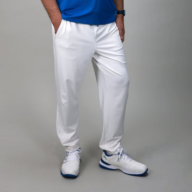 front of white jogger