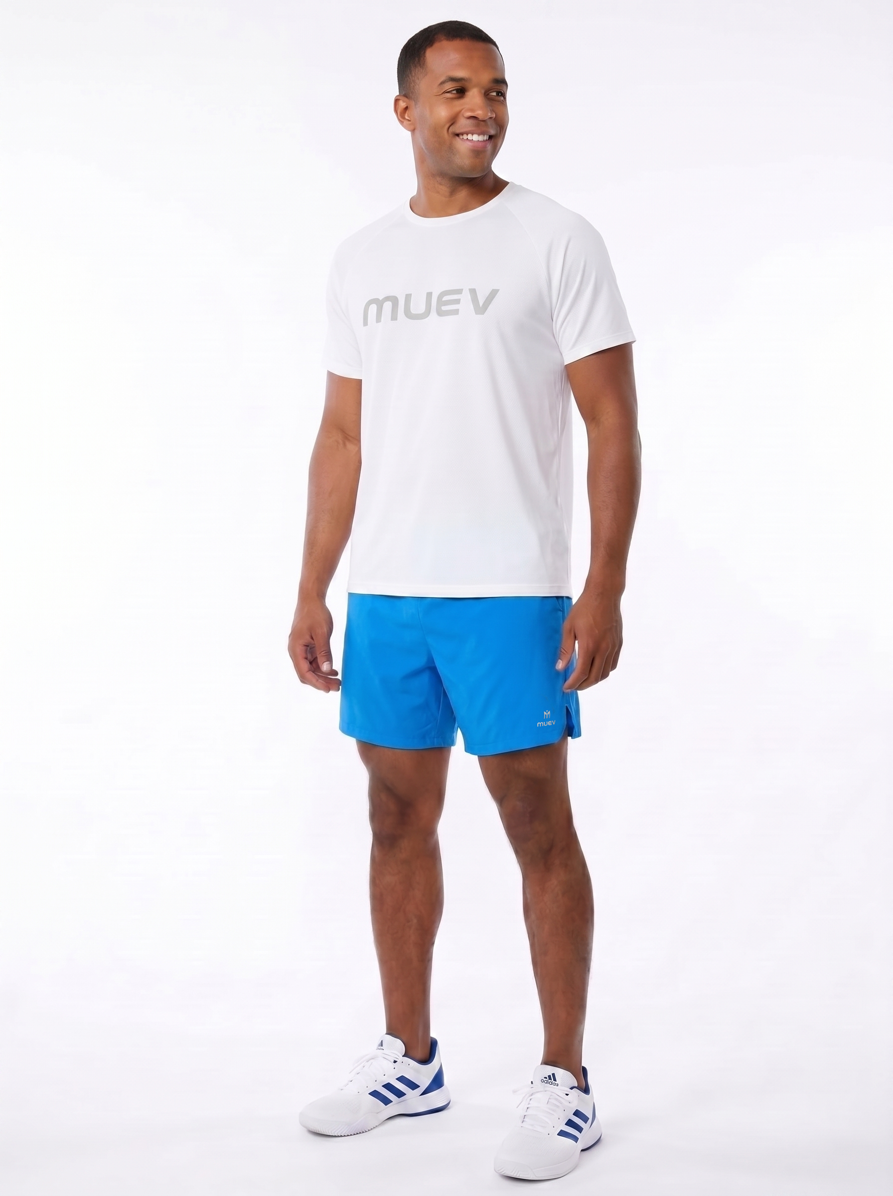 Men's Muev Tee | White - MUEV