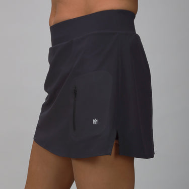 Motion Compression Skort | Black - MUEV