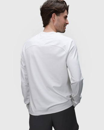 Echelon Long Sleeve Shirt | White