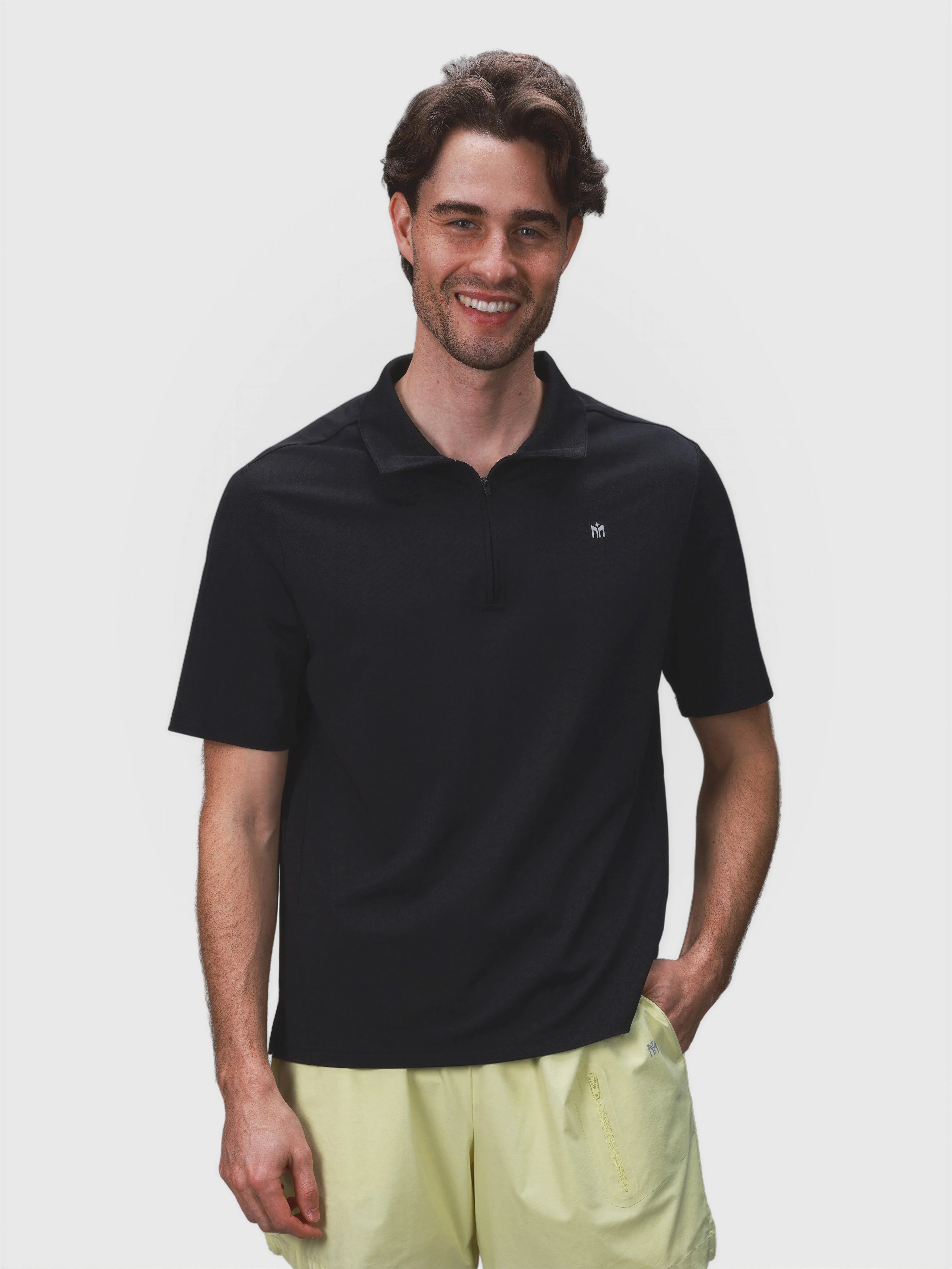Elevate Zip Polo - MUEV