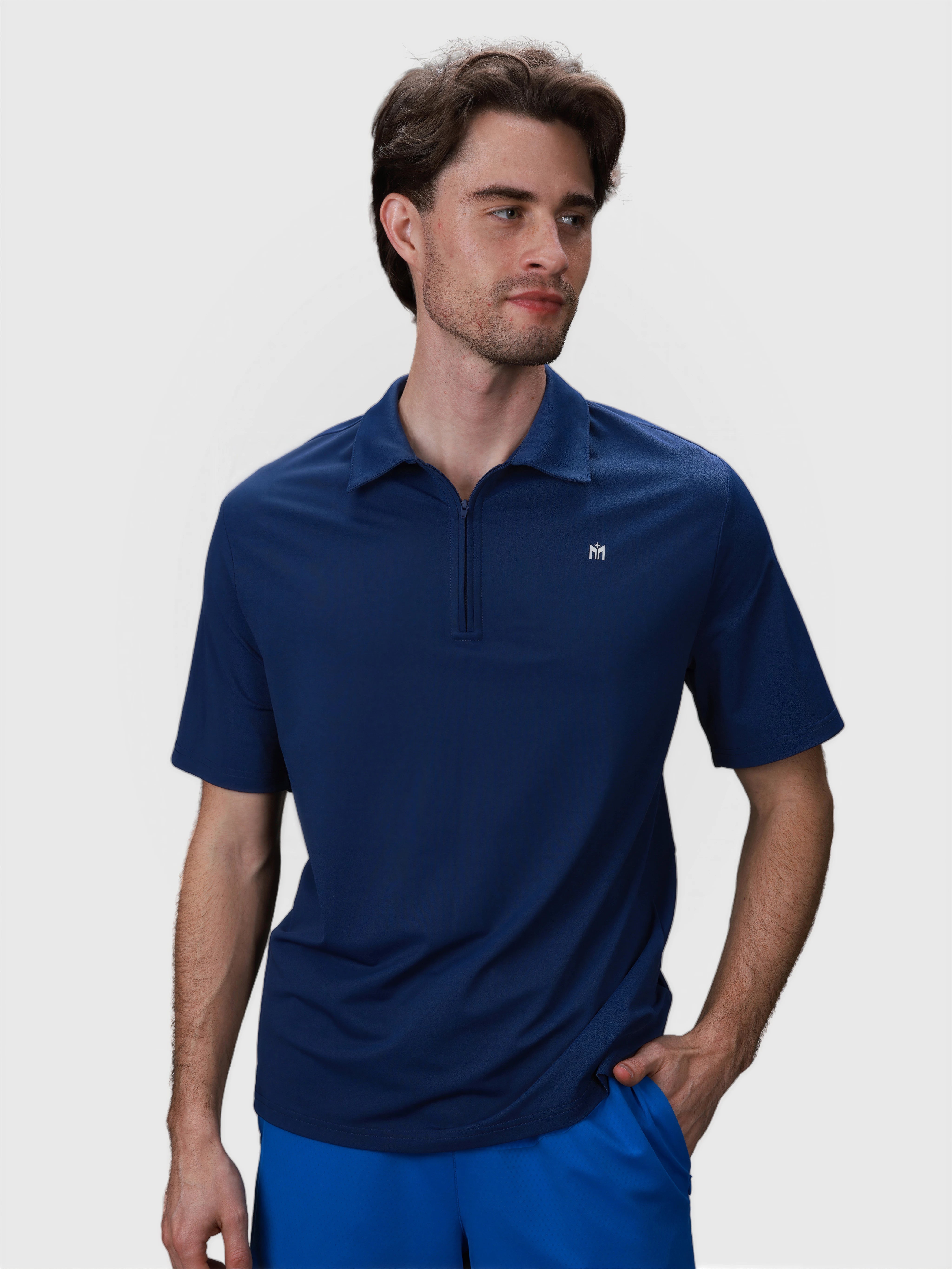 Elevate Zip Polo - MUEV