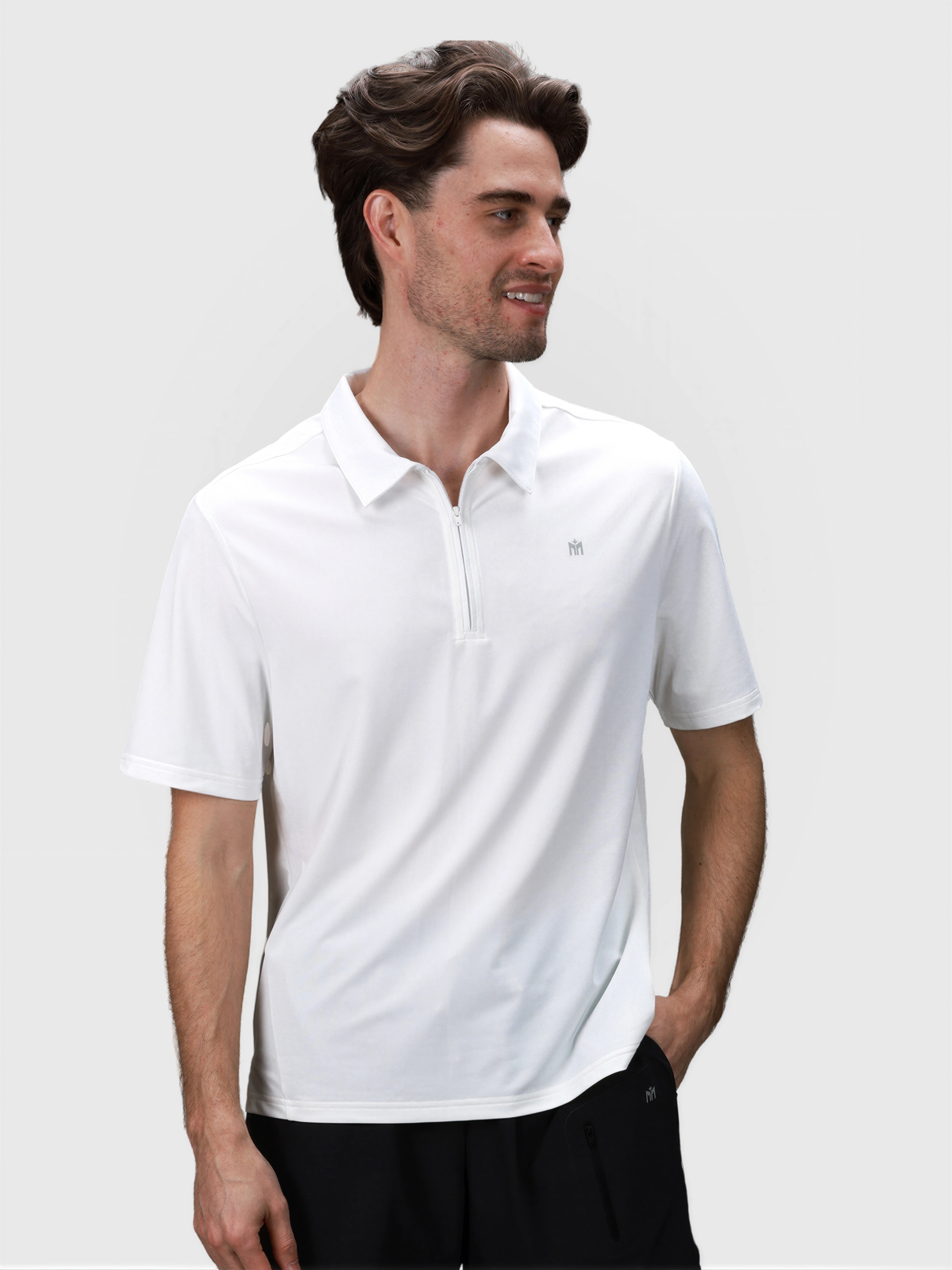 Elevate Zip Polo - MUEV