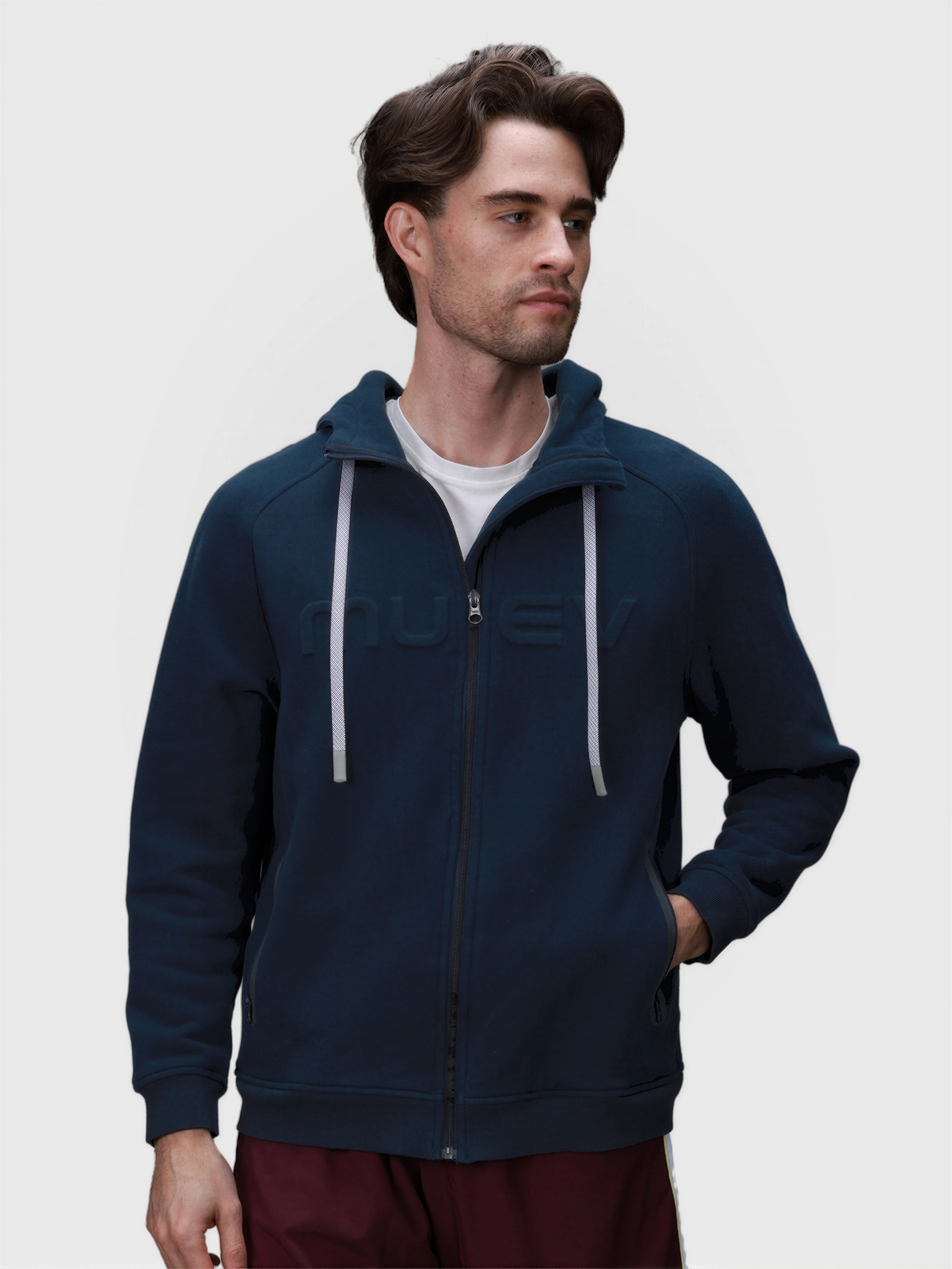 Men's Off Court Full Zip Hoodie - MUEV