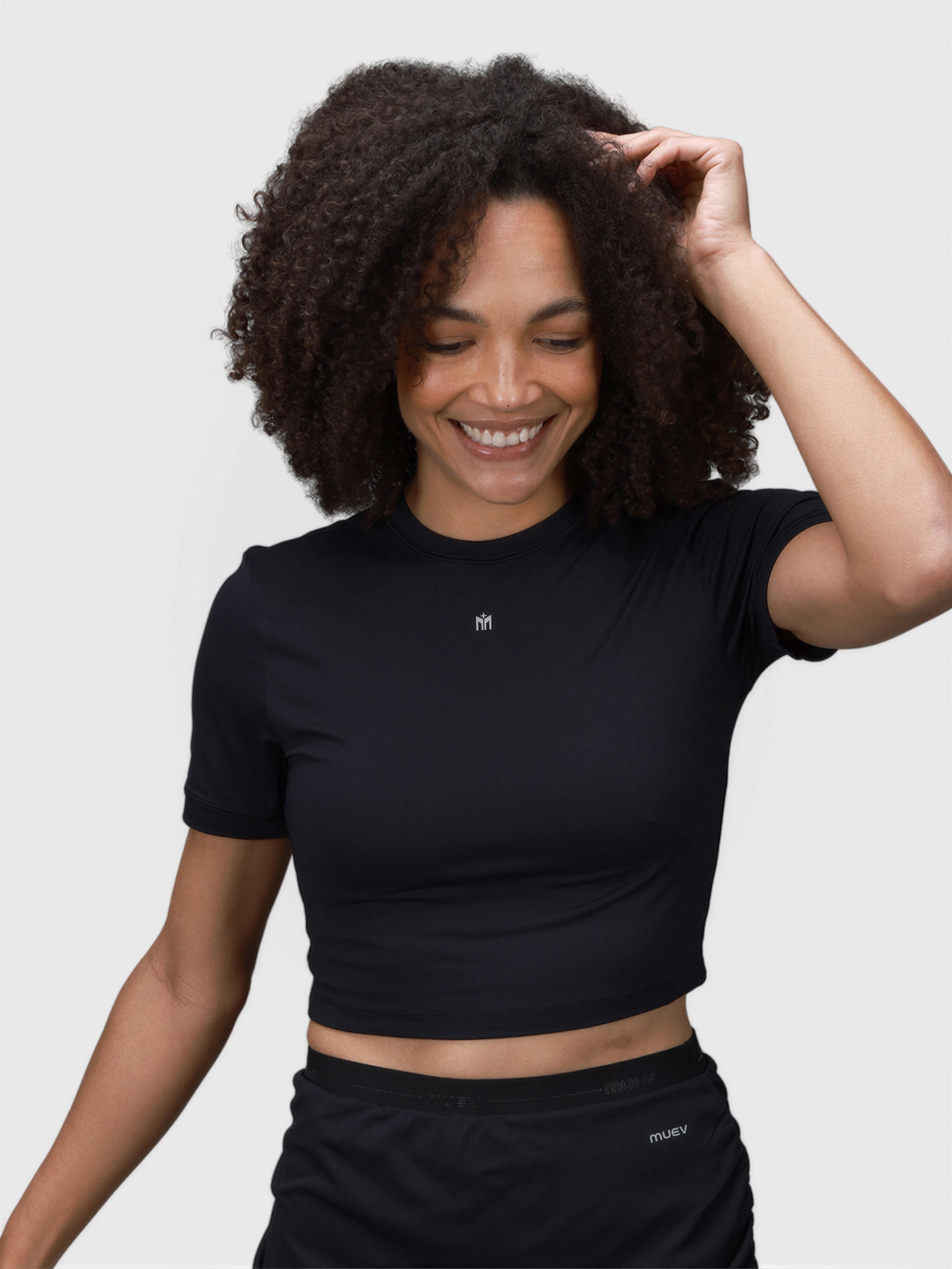 Kamryn Cropped Tee - MUEV