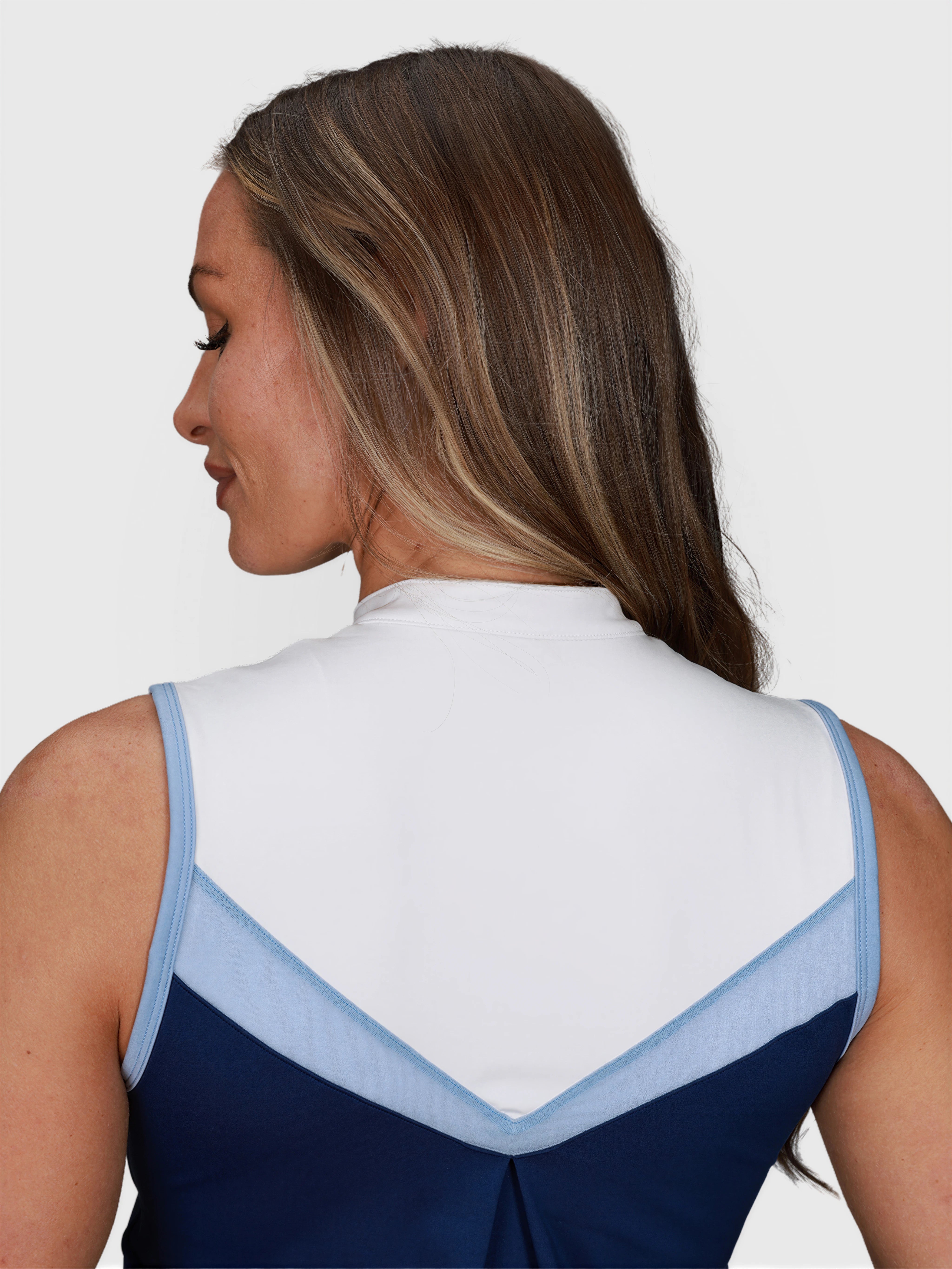 Mandarin Collar Dress - MUEV