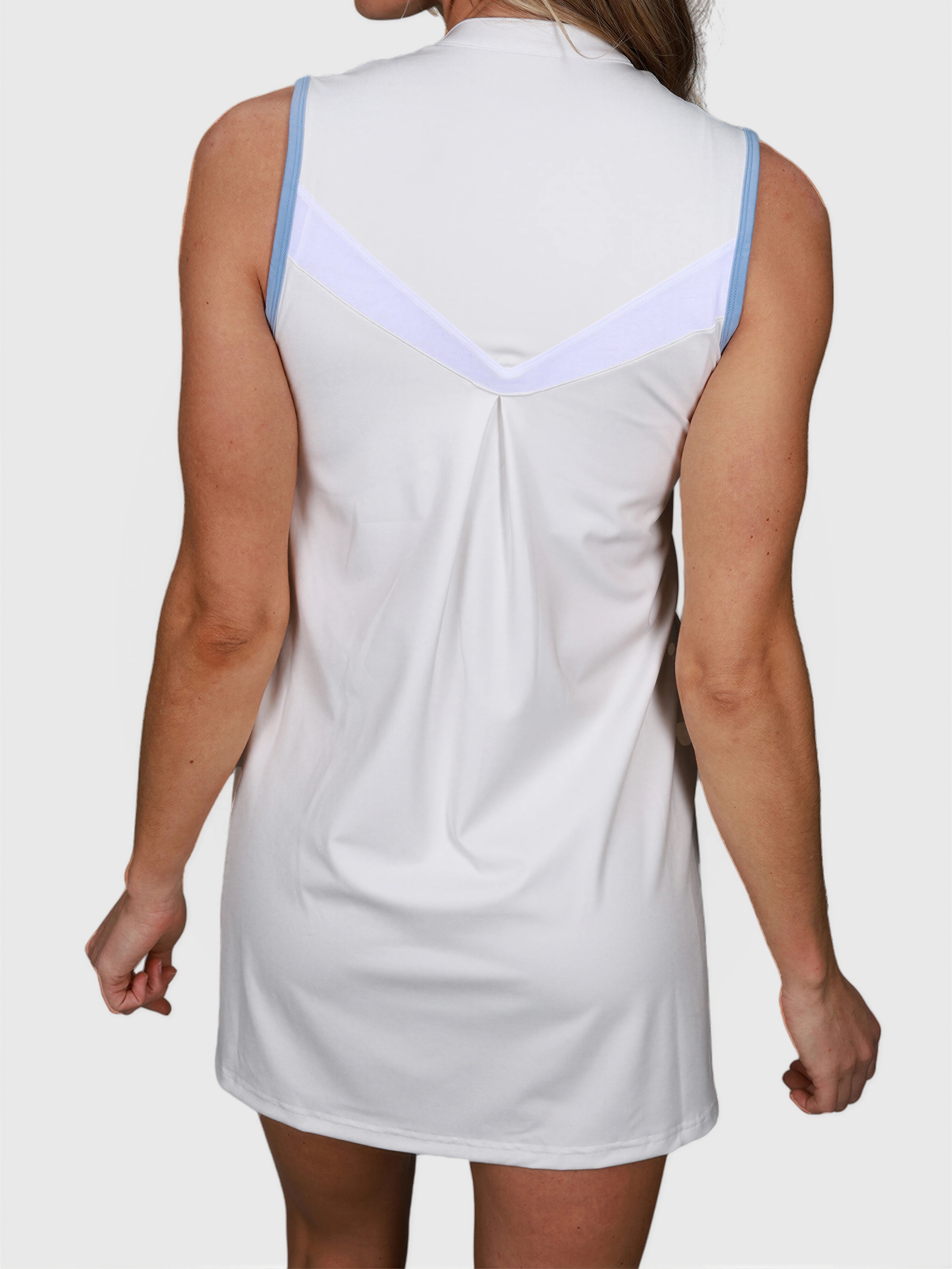 Mandarin Collar Dress - MUEV