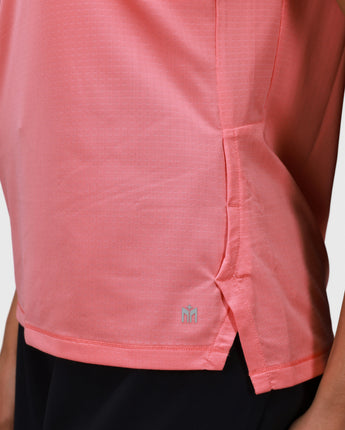 PowerMove Performance Tee | Coral