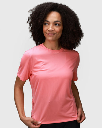 PowerMove Performance Tee | Coral