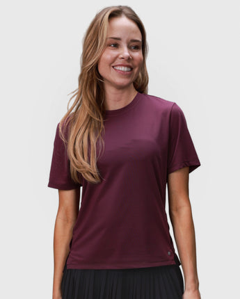PowerMove Performance Tee | Plum