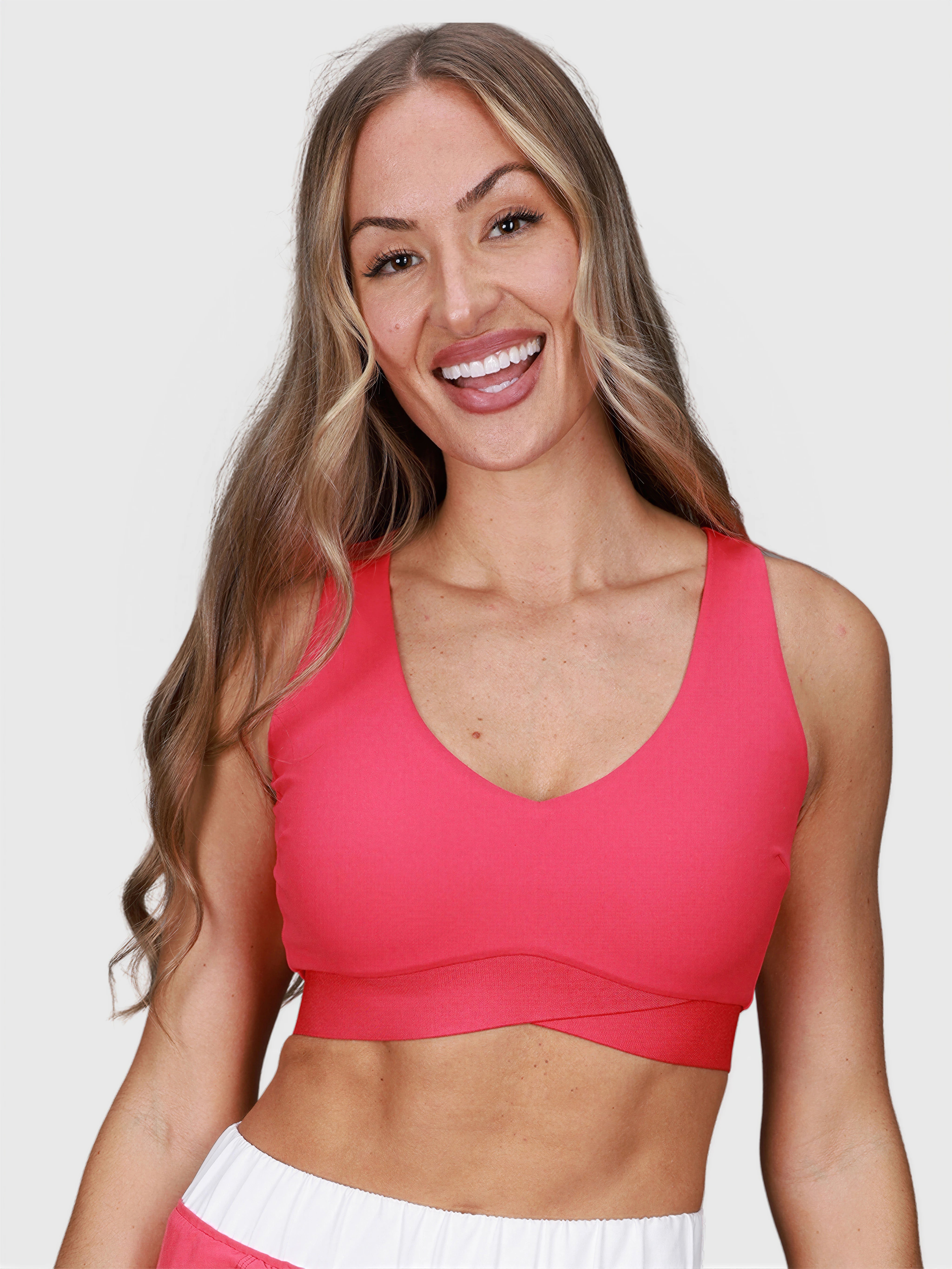 V Neck Tanklette Crop - MUEV