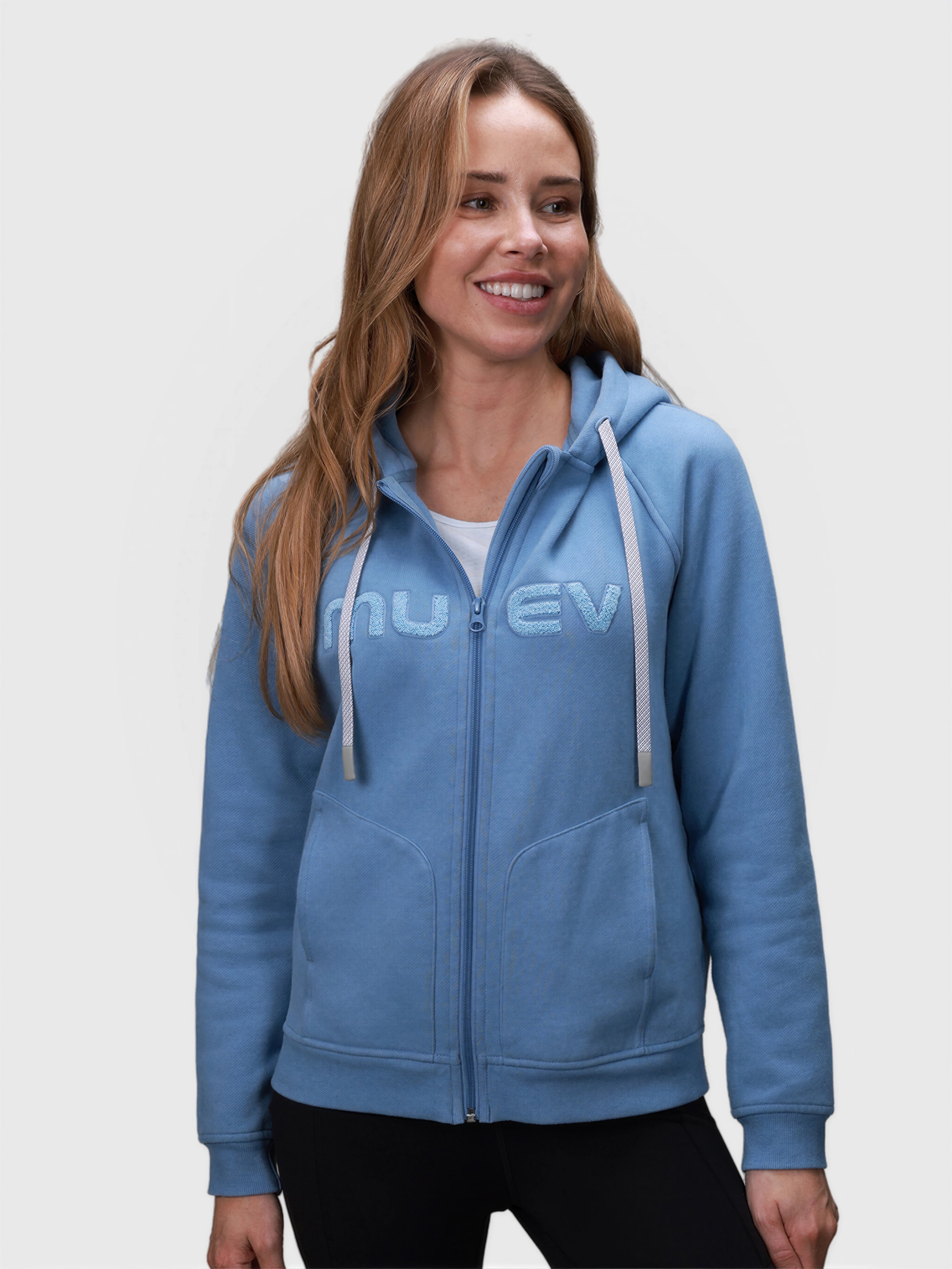 Women's Off Court Full Zip Hoodie - MUEV