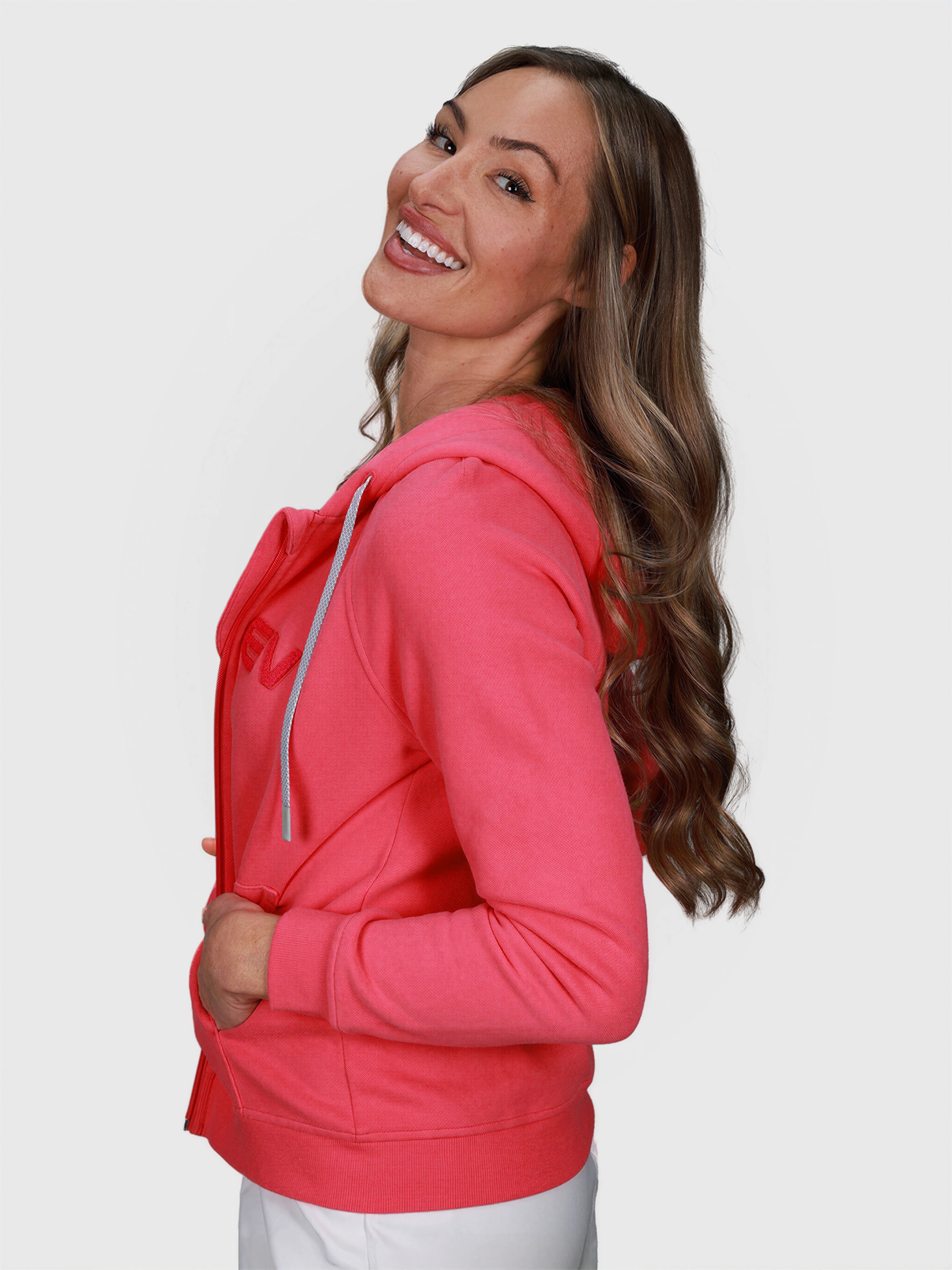 Women's Off Court Full Zip Hoodie - MUEV