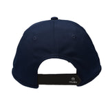 back of navy muev hat 